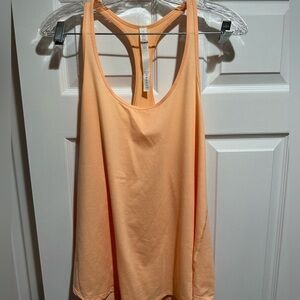 LULULEMON orange tank top